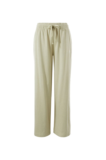 Ceres Life Wide Leg Terry Trackpant in Matcha Side Stripe