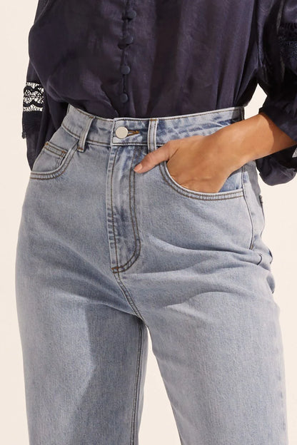 Zoe Kratzmann Guard Jeans in Washed Denim