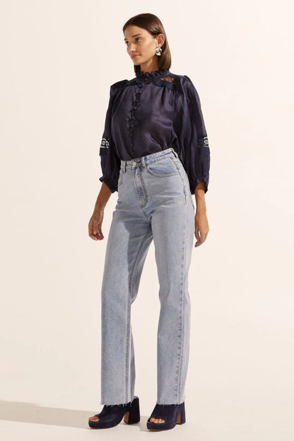 Zoe Kratzmann Guard Jeans in Washed Denim