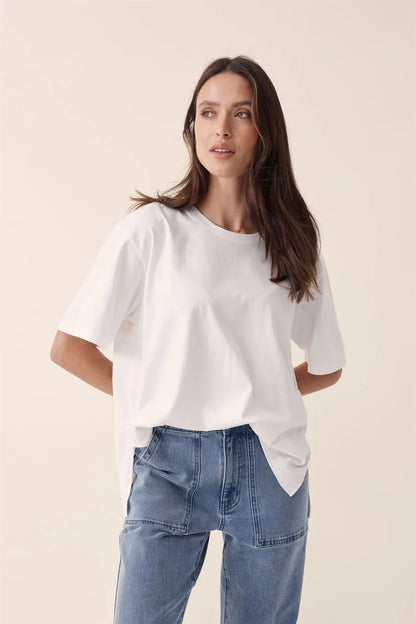 Ceres Life Longline Step Hem Tee