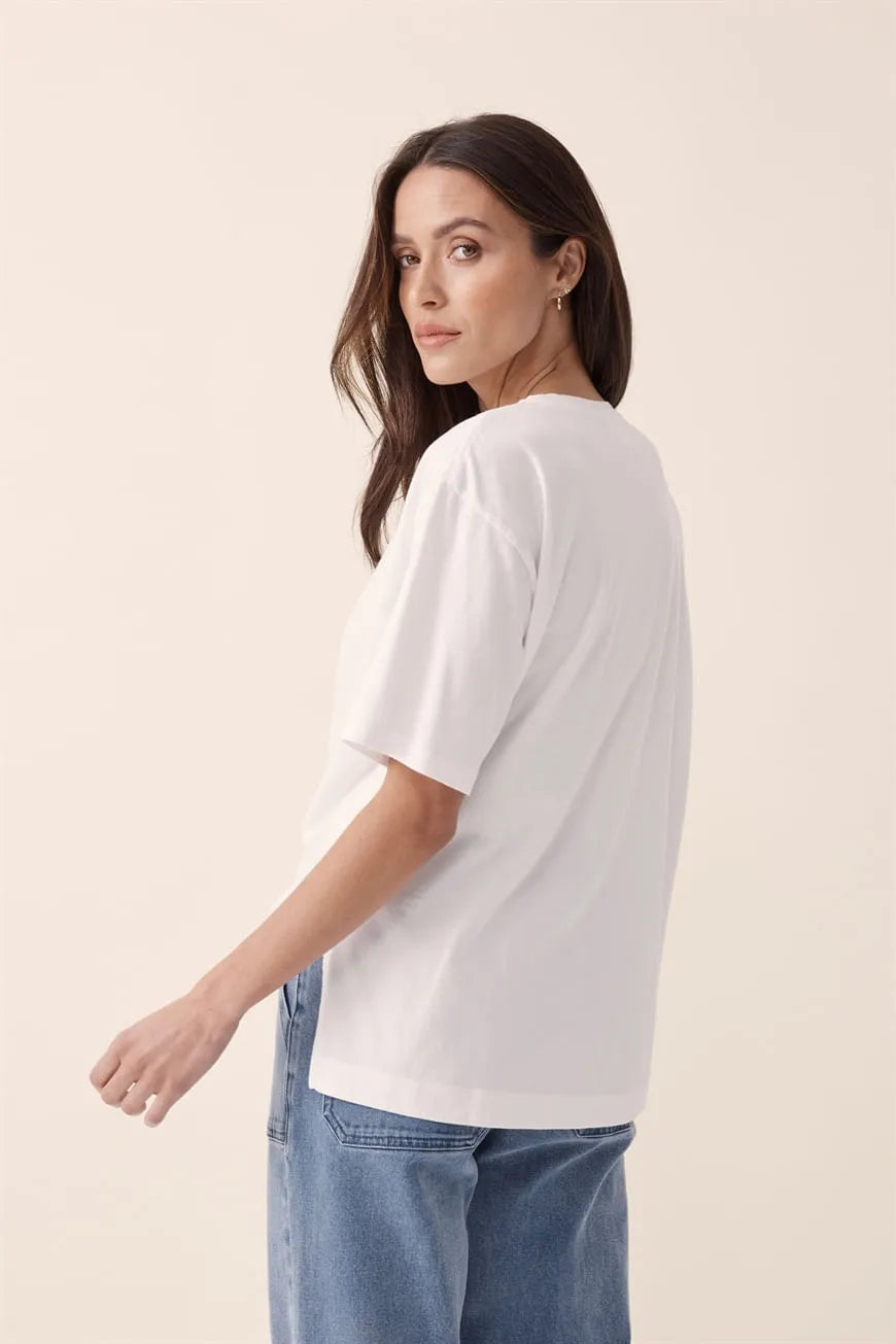 Ceres Life Longline Step Hem Tee