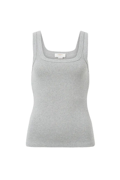 Ceres Life Contour Rib Square Neck Tank