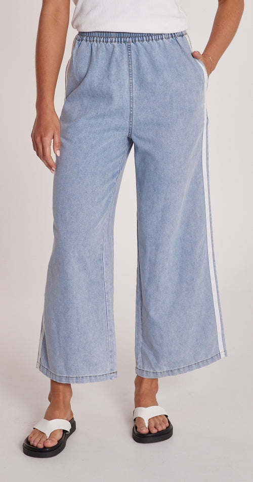 Feather + Noise Tessa Cropped Denim Pants