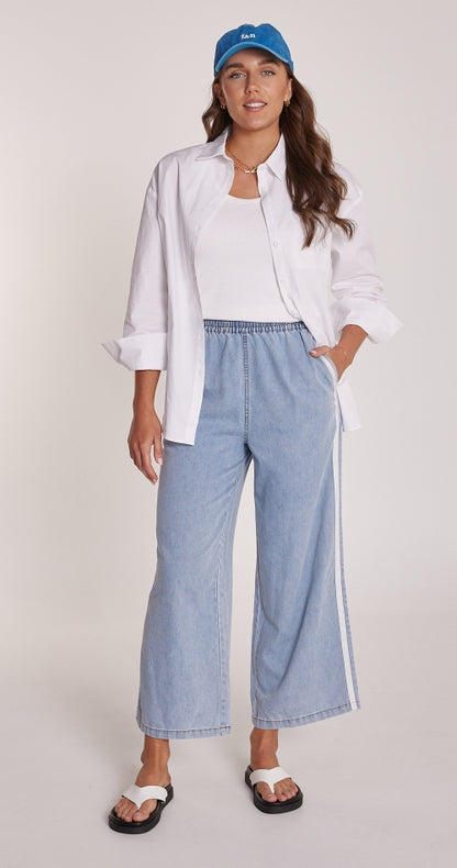 Feather + Noise Tessa Cropped Denim Pants