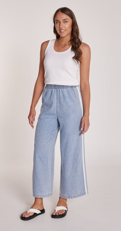 Feather + Noise Tessa Cropped Denim Pants