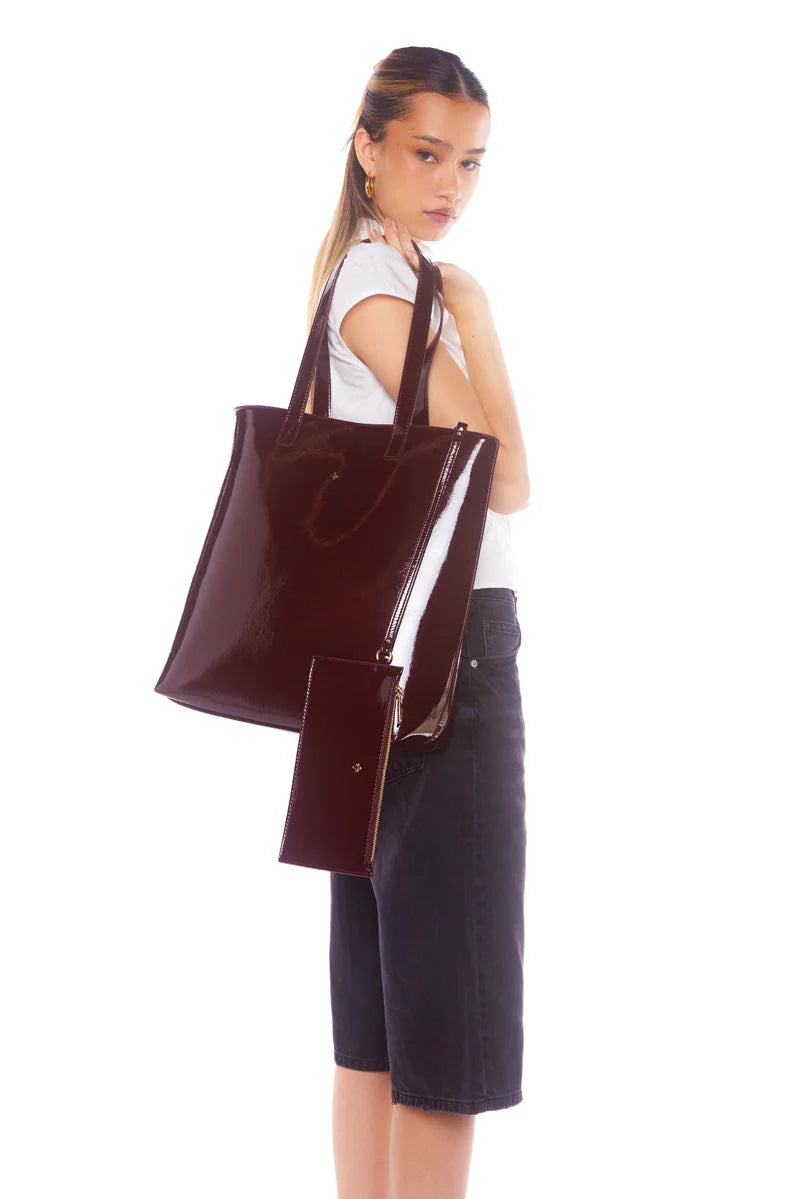 Peta+Jain Kindred Tote in Cherry