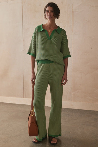 Sancia Serin Top in Matcha