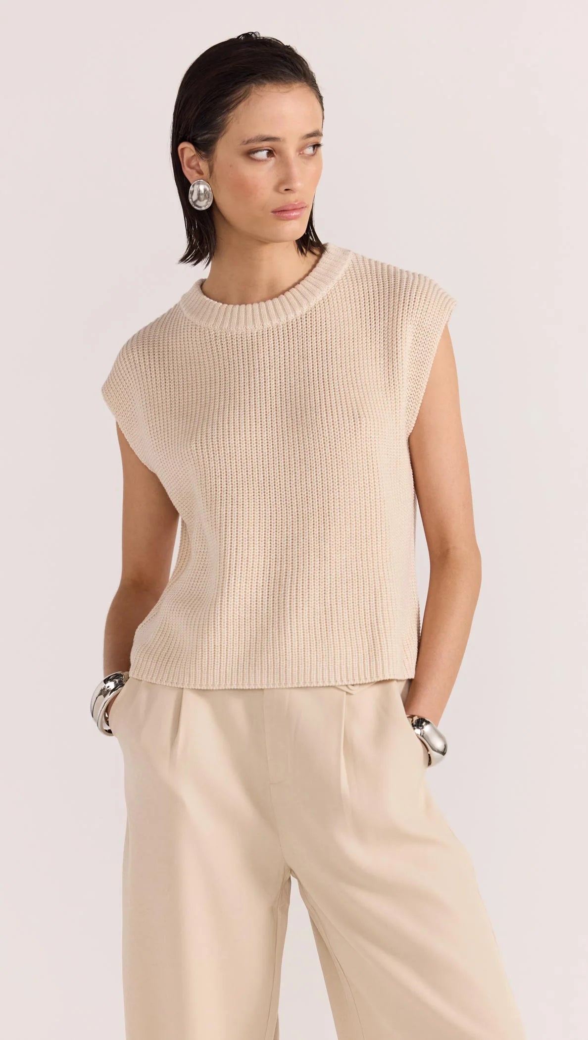 Staple The Label Petra Knit Top