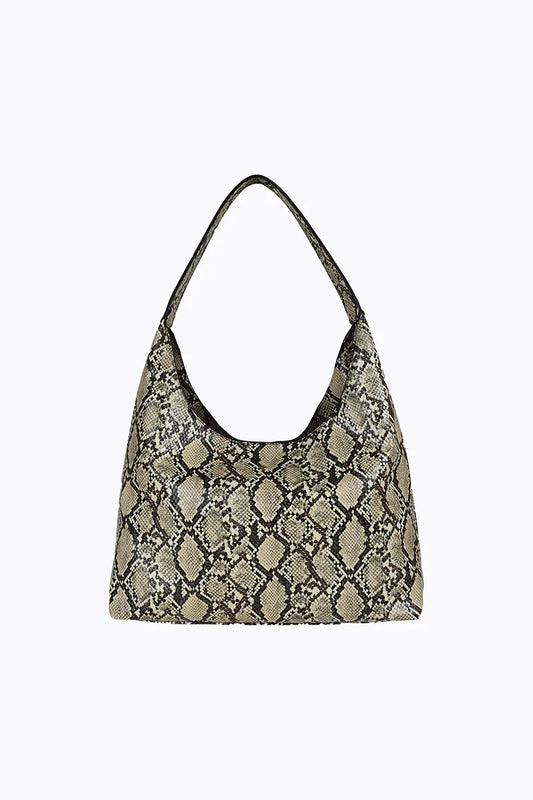 Peta+Jain Jami Slouch Tote in Snake