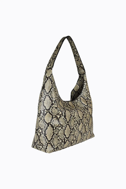 Peta+Jain Jami Slouch Tote in Snake